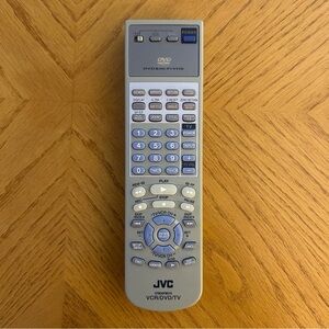 JVC 076D0FB010 VCR DVD TV Remote